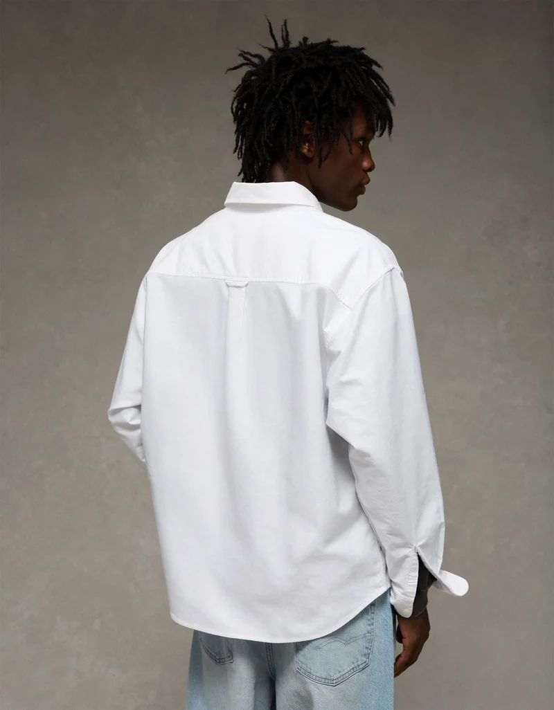 American Eagle AE Everyday Oxford Button-Up Shirt